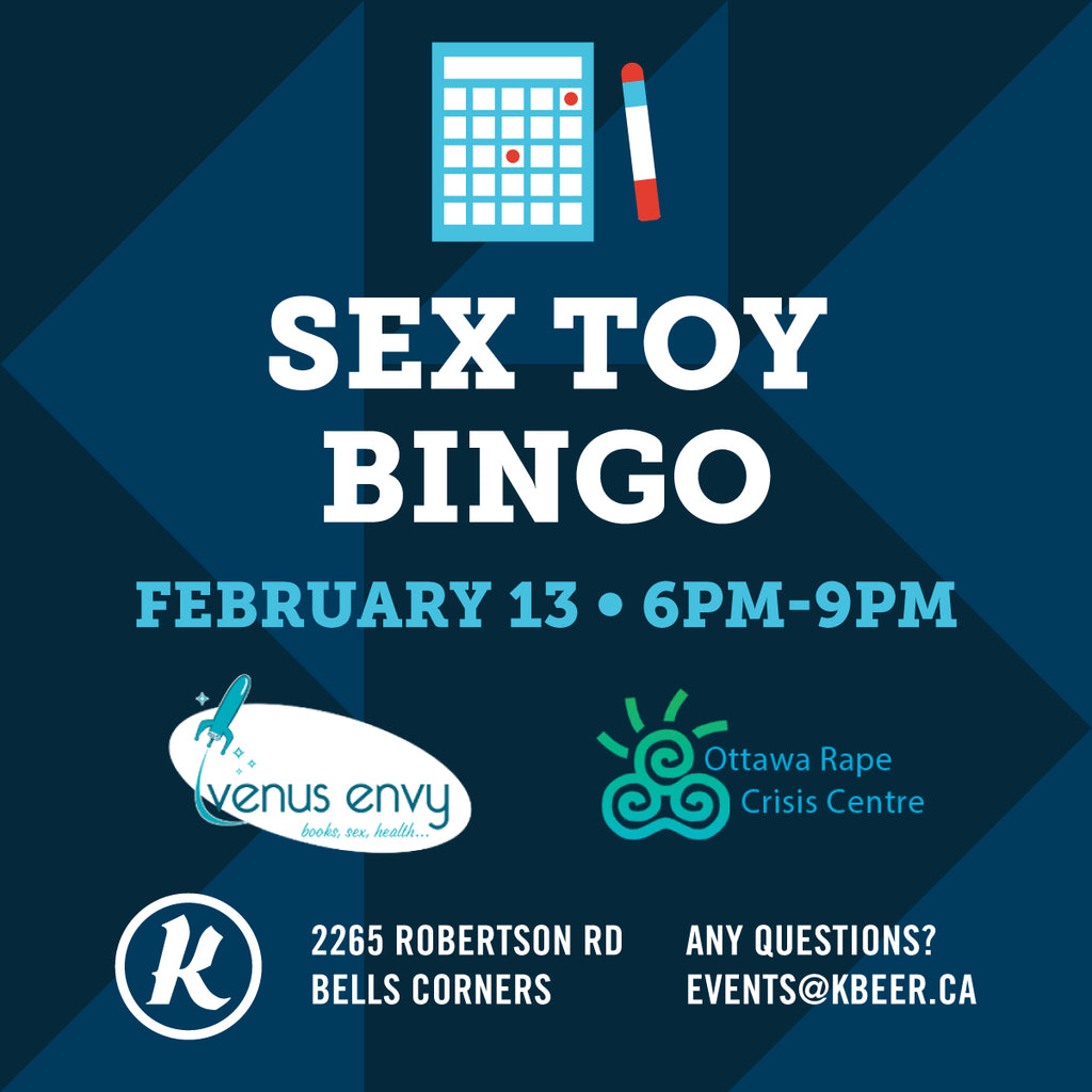 Feb 13th is Sex Toy Bingo