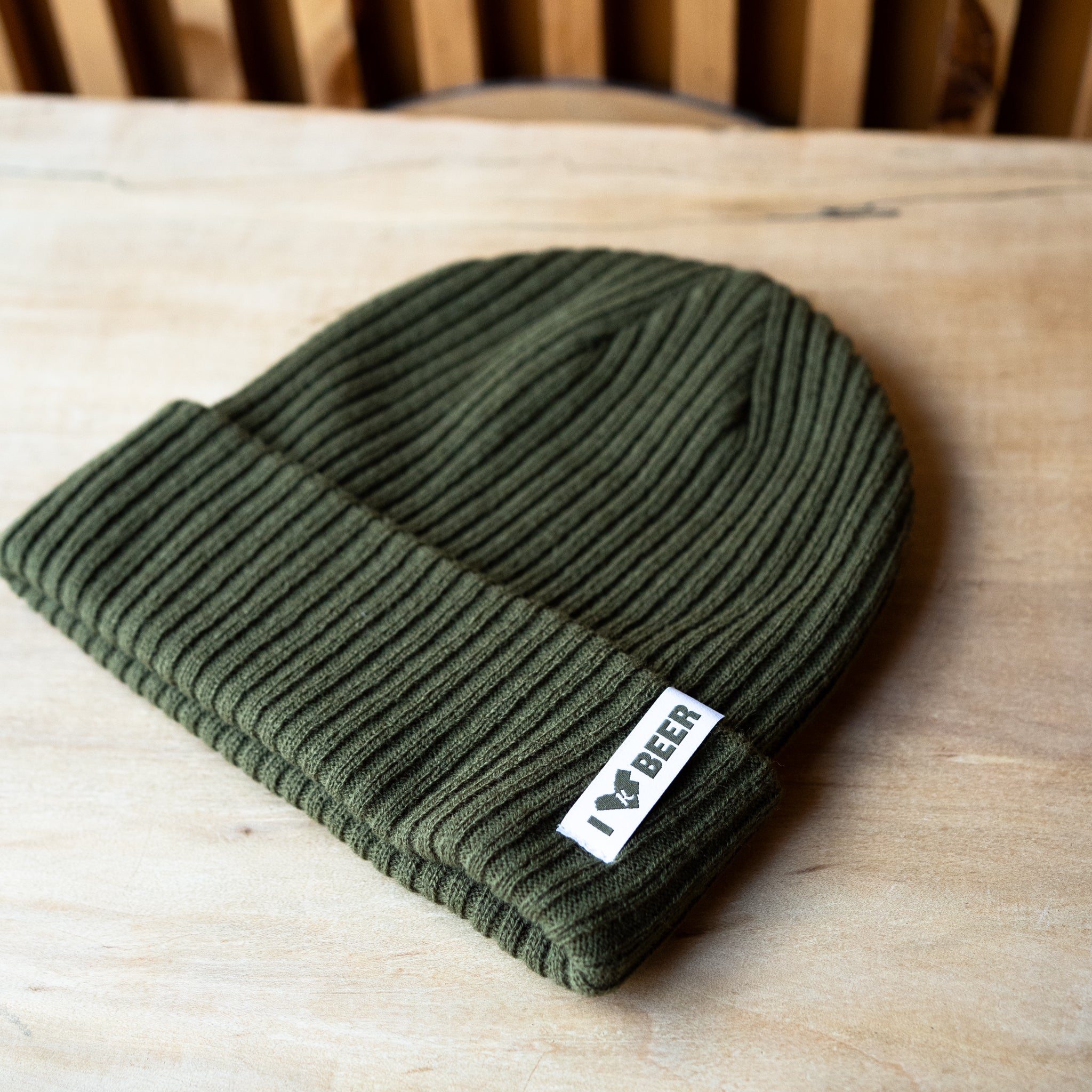 Green neff beanie on sale